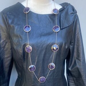 Elegant Purple Gemstone Necklace